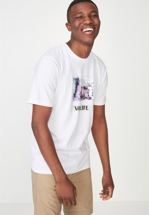 Cotton On - Tbar short sleeve tee 2 - white