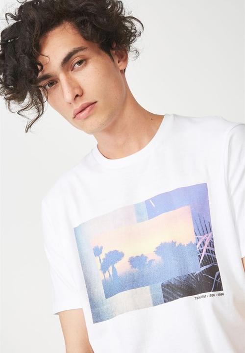 Cotton On - Tbar short sleeve tee 2 - white