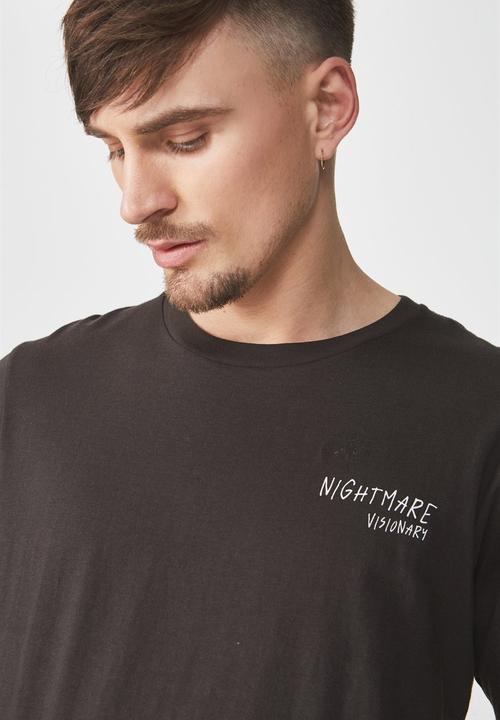 Cotton On - Tbar short sleeve tee 2 - washed black