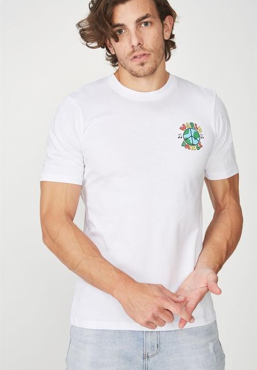 Cotton On - Tbar short sleeve tee 2 - white