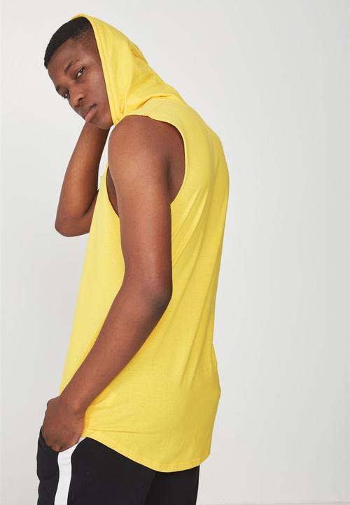 Cotton On - Hustle muscle tank - yellow