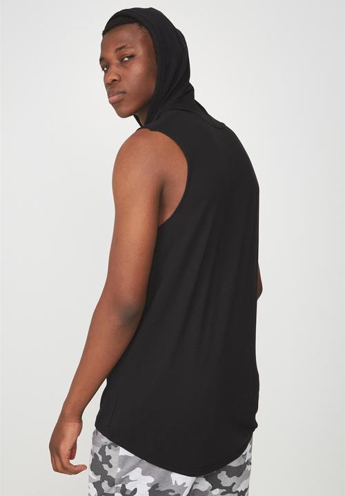 Cotton On - Hustle muscle tank -black