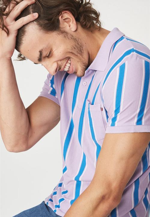 Cotton On - Icon short sleeve polo - multi 