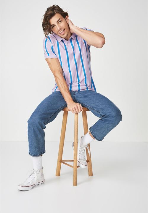 Cotton On - Icon short sleeve polo - multi 