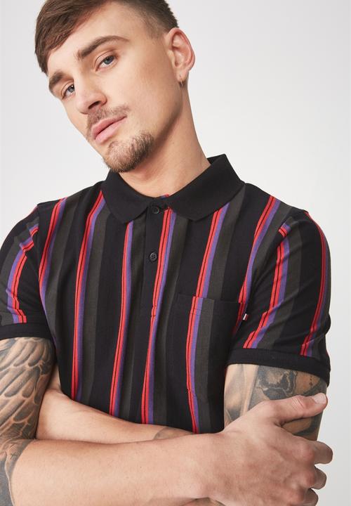 Cotton On - Icon short sleeve polo - multi