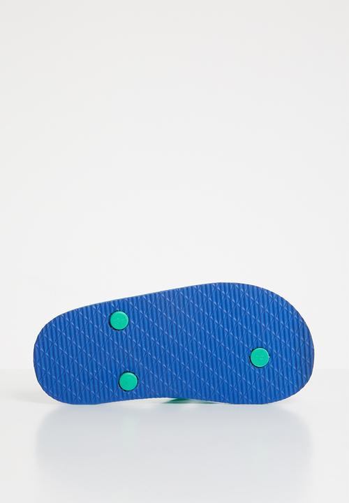 Cotton On - Printed flip flop - blue 