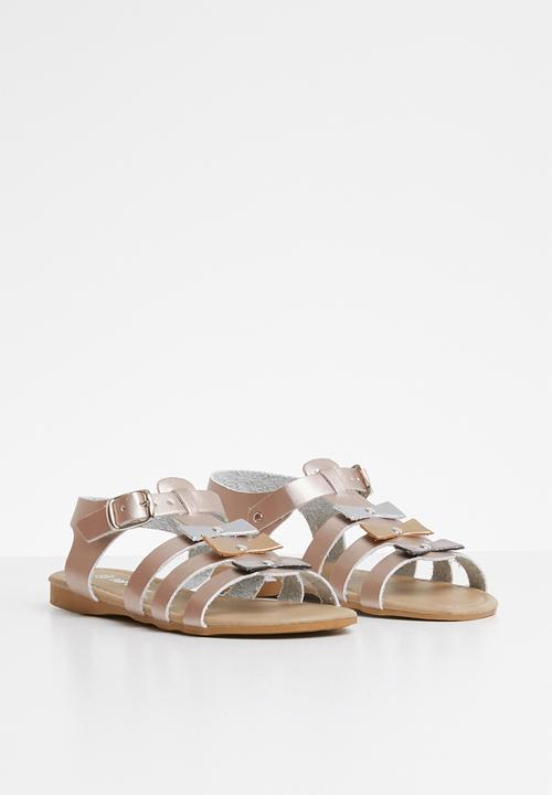 Pop Candy - Bow detail sandal - pink