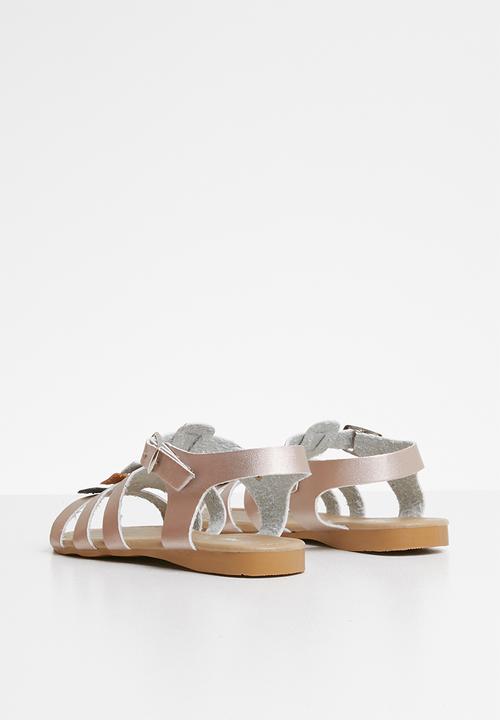 Pop Candy - Bow detail sandal - pink