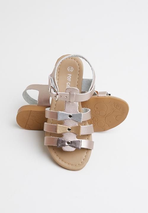 Pop Candy - Bow detail sandal - pink