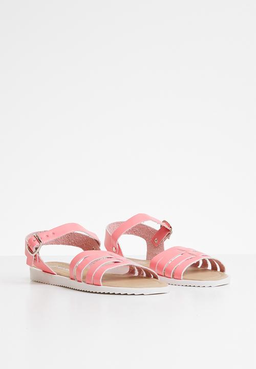 Pop Candy - Buckle detail sandal - pink
