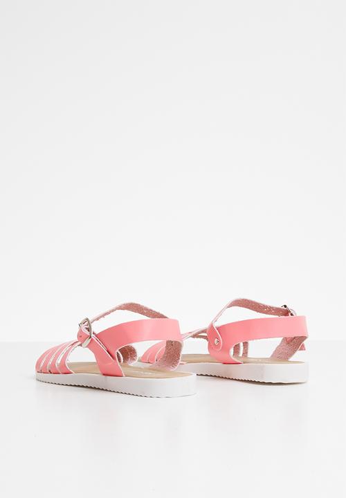 Pop Candy - Buckle detail sandal - pink