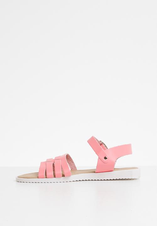 Pop Candy - Buckle detail sandal - pink