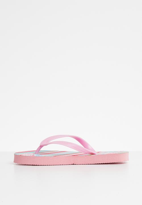 Pop Candy - Printed flip flops - pink
