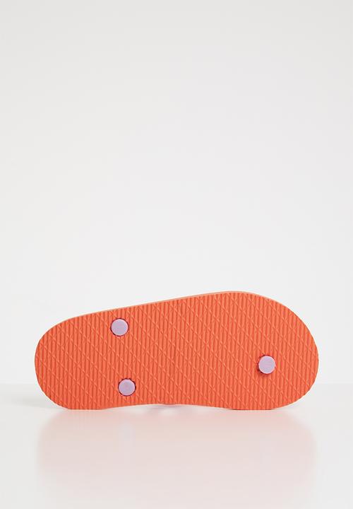 Cotton On - Printed flip flop - orange 