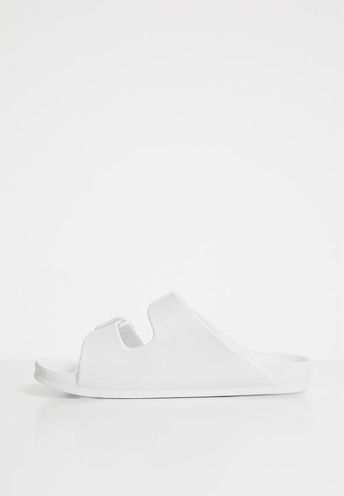 Cotton On - Twin strap slide - white