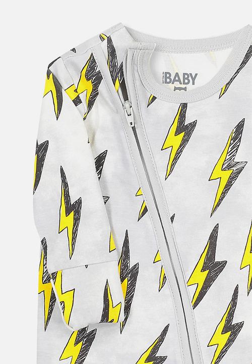 Cotton On - Mini zip through romper - grey