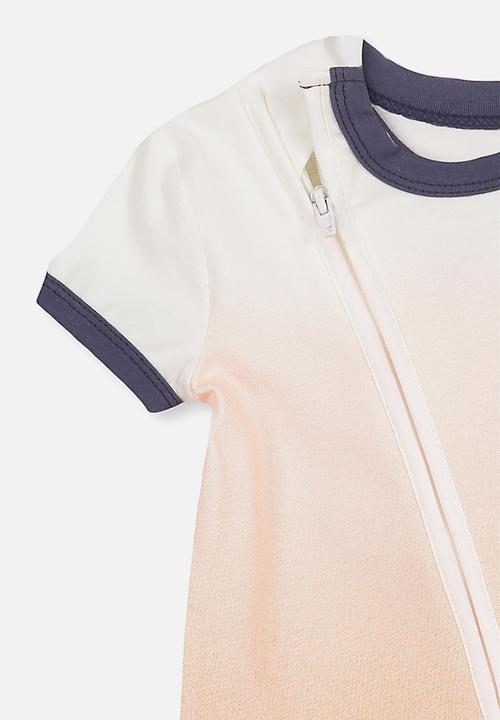Cotton On - Mini zip through romper - orange