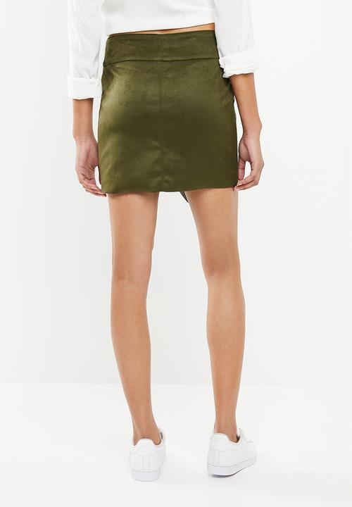 ONLY - Hayley short skirt - khaki