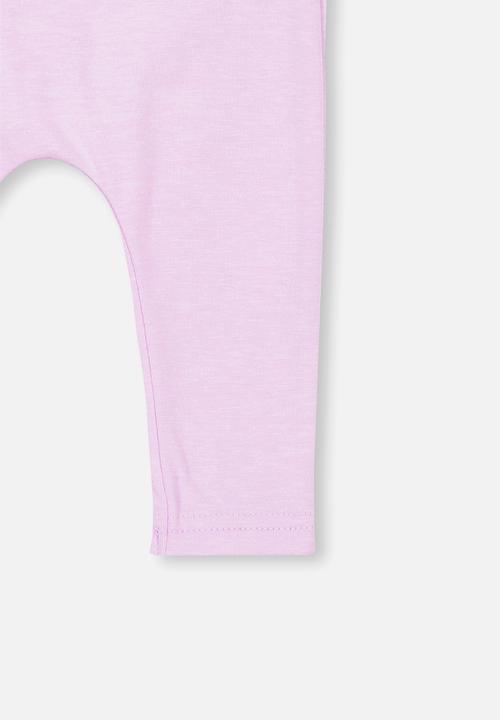 Cotton On - Ria ruffle legging - pink
