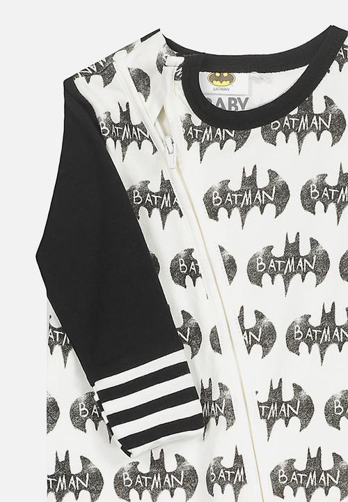 Cotton On - License zip through romper - black & white 