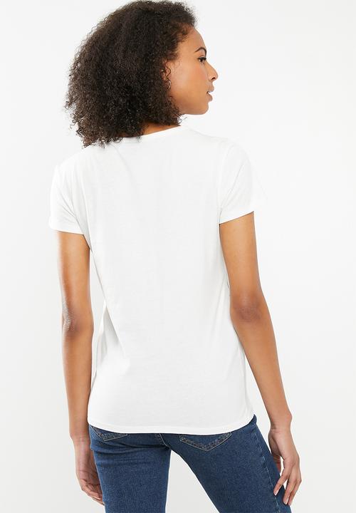 G-STAR - Graphic 3 r tee - white
