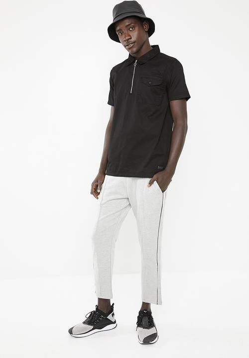 PROCESS BLACK - Hyper short sleeve shirt - black