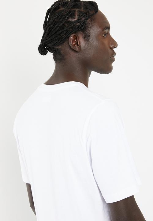 KAPPA - Logo cromen tee - white & orange 