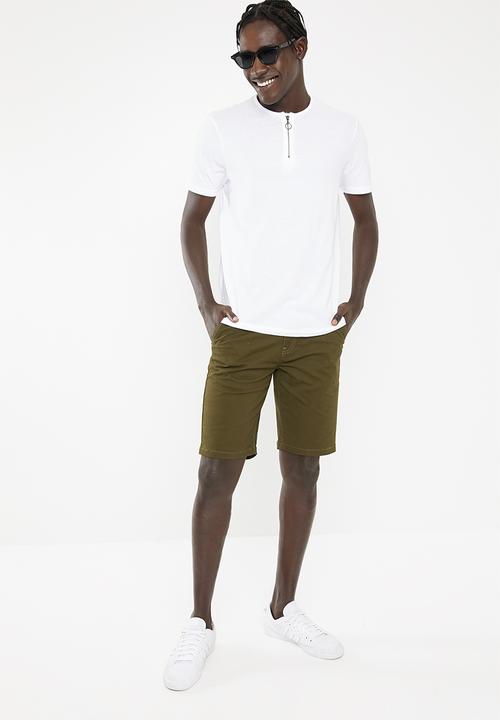Brave Soul - Russel T-shirt - white
