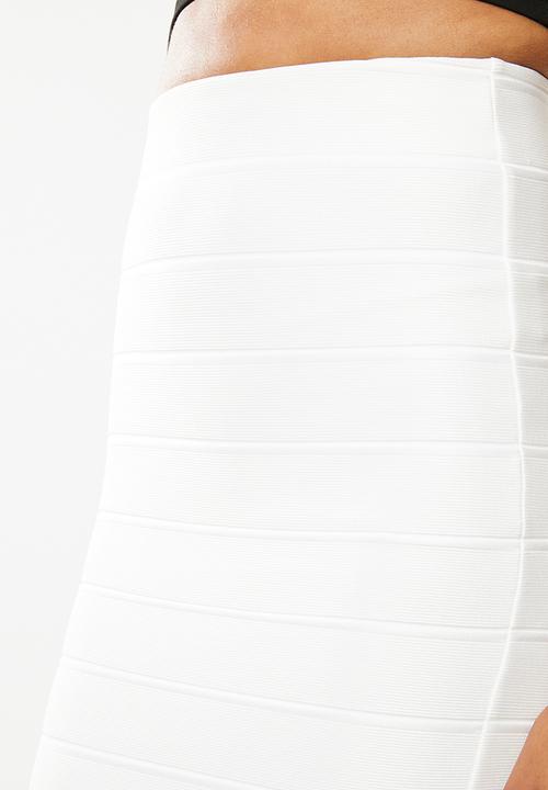 SISSY BOY - Boity midi skirt - white