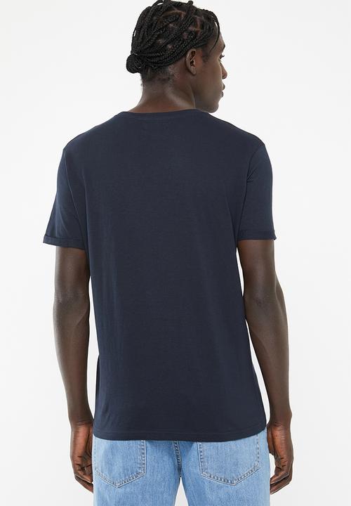 Brave Soul - Tour short sleeve tee - navy