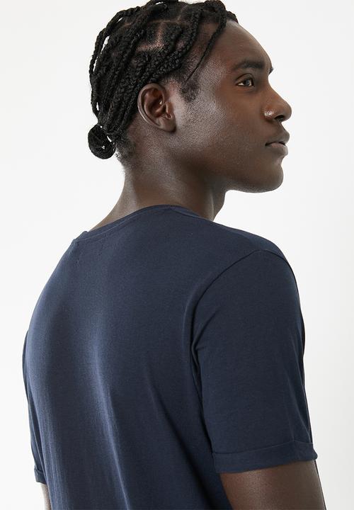 Brave Soul - Tour short sleeve tee - navy
