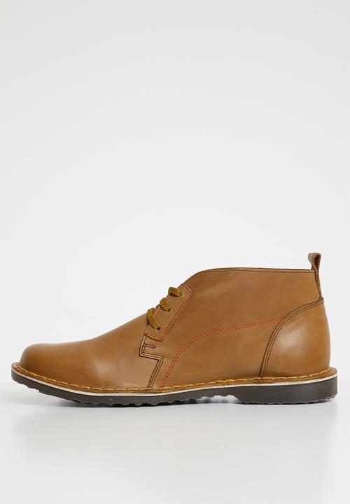Superbalist - Noah leather boot - tan