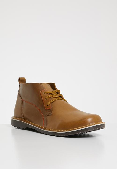 Superbalist - Noah leather boot - tan