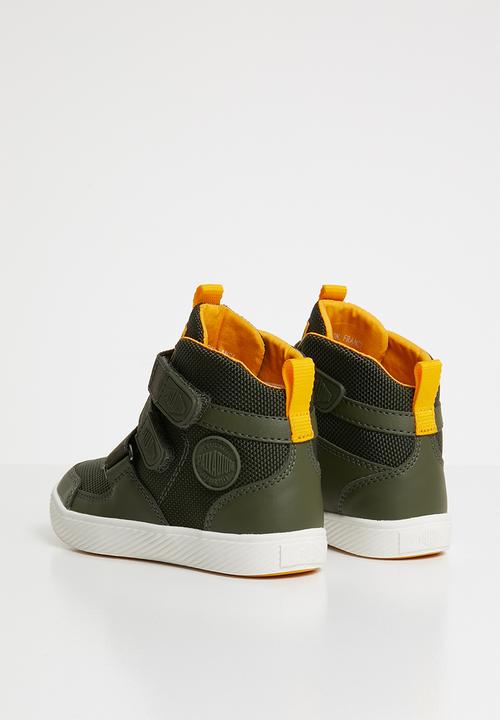 Palladium - Infants pl street m st k - olive night/gold