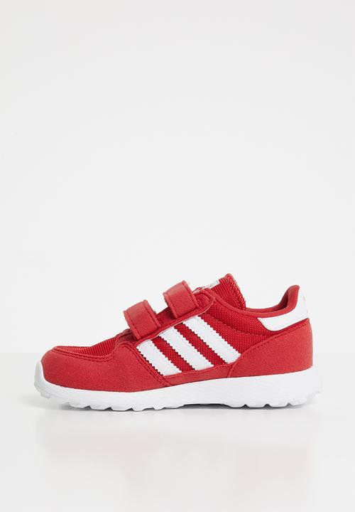 adidas Originals - Forest grove - red & white