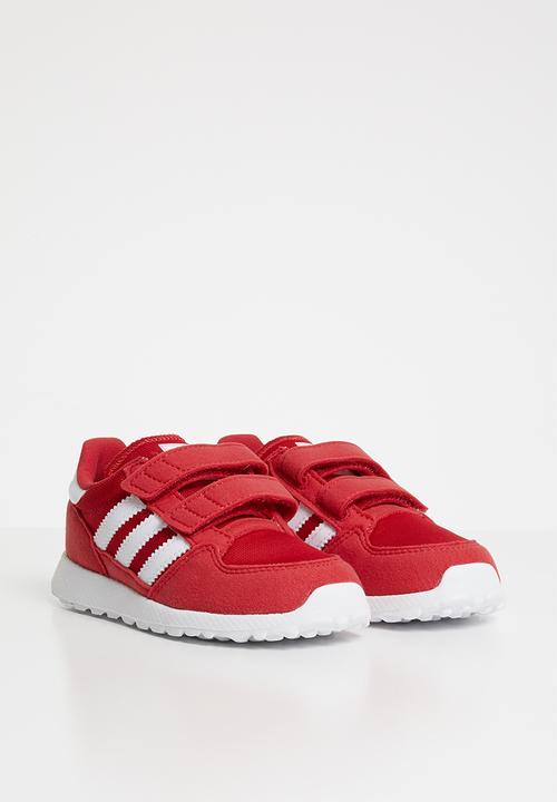 adidas Originals - Forest grove - red & white