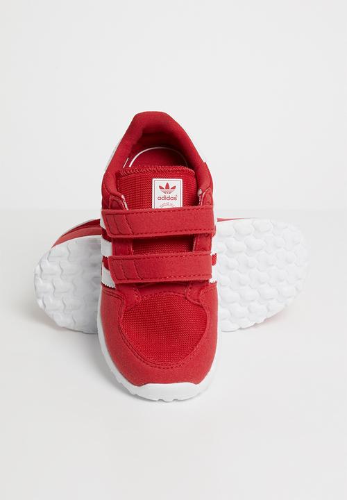 adidas Originals - Forest grove - red & white
