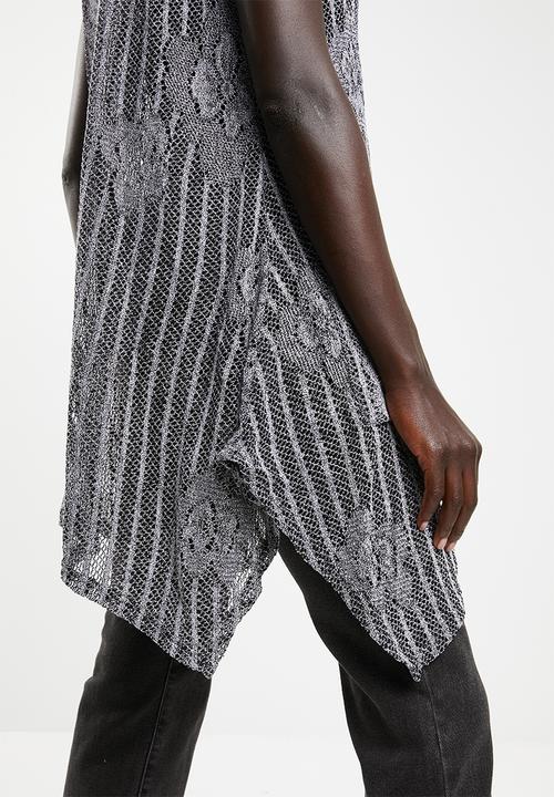 Revenge - Longer length top - grey