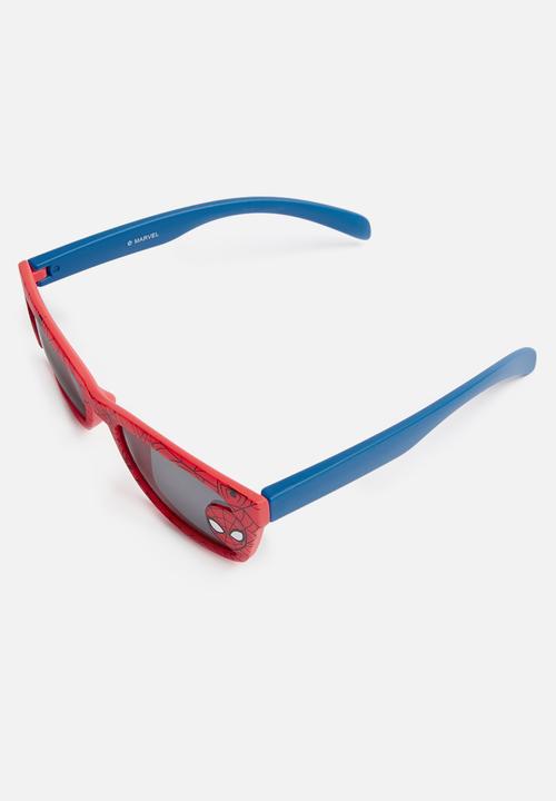 Character Fashion - Spiderman sunglasses - red & blue