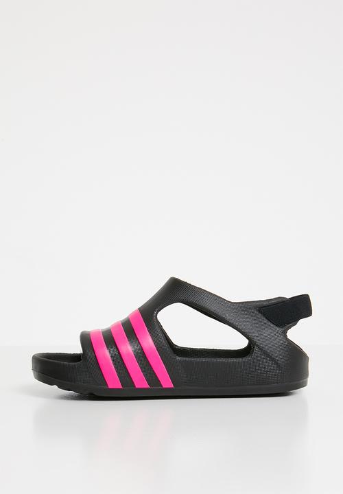 adidas Performance - Adilette play - black & pink