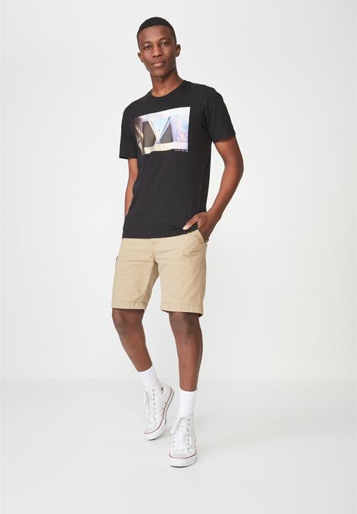 Cotton On - Tbar short sleeve tee 2 - black