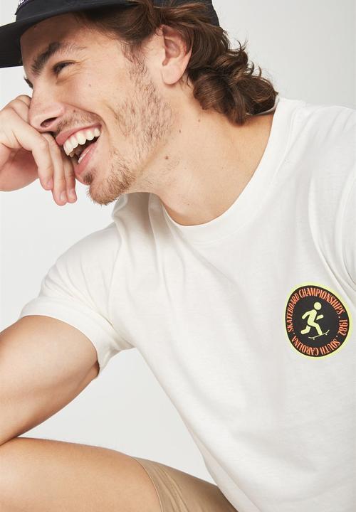 Cotton On - Tbar short sleeve tee 2 -  white