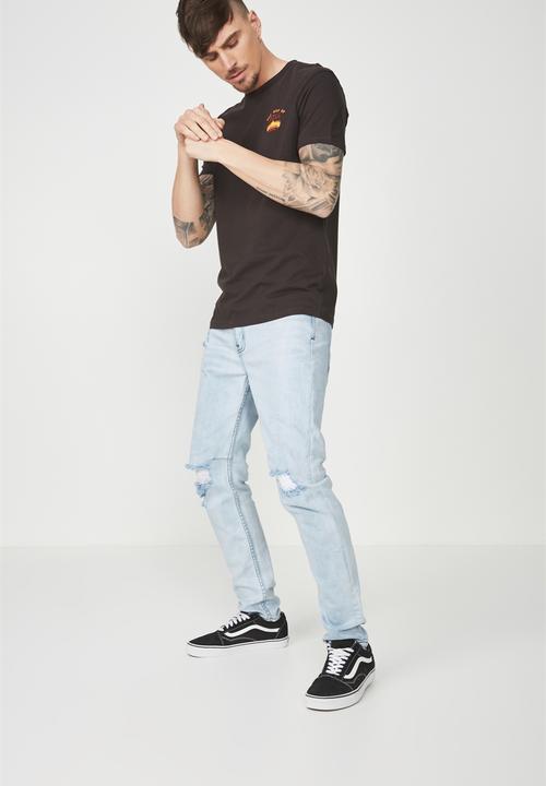 Cotton On - Tbar short sleeve tee 2 - black