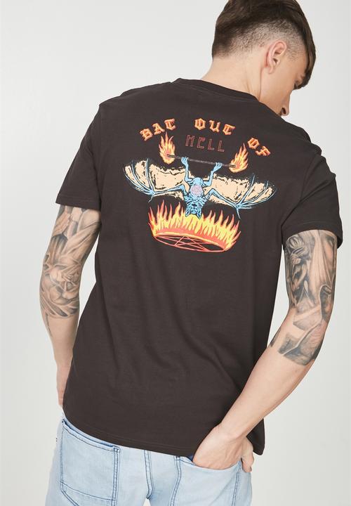 Cotton On - Tbar short sleeve tee 2 - black
