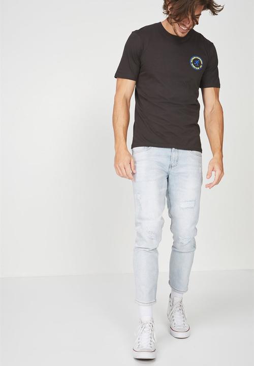 Cotton On - Tbar short sleeve tee 2 - black