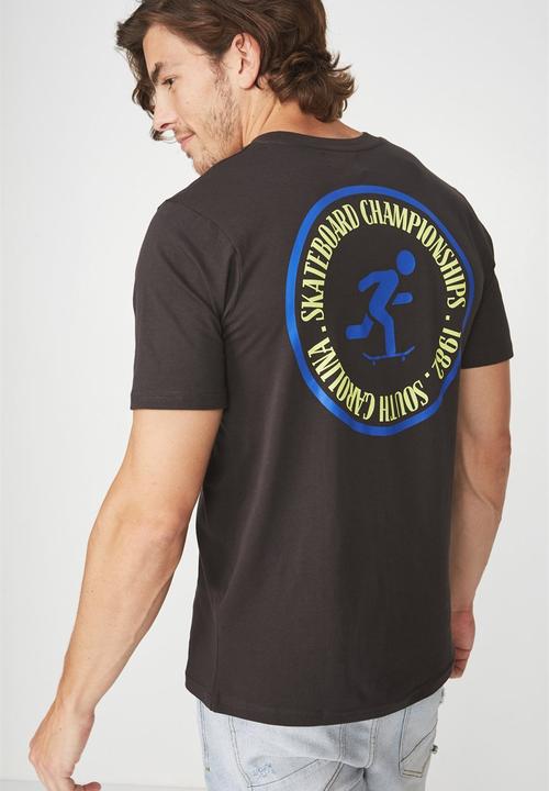 Cotton On - Tbar short sleeve tee 2 - black