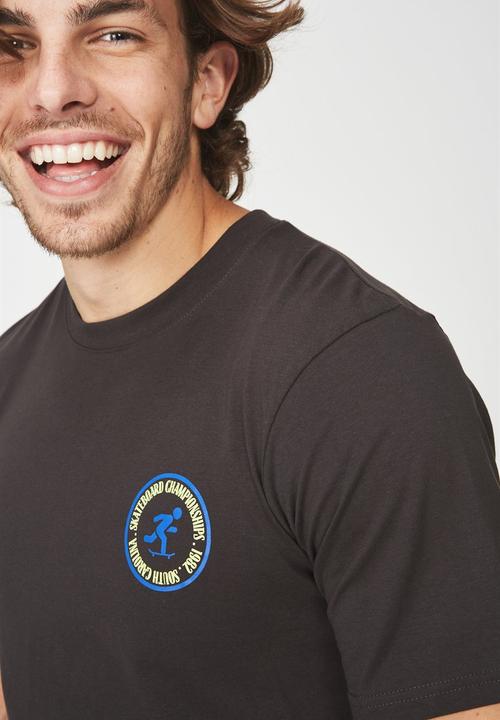 Cotton On - Tbar short sleeve tee 2 - black