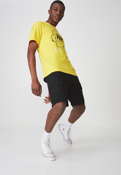 Cotton On - Tbar short sleeve tee 2 - yellow