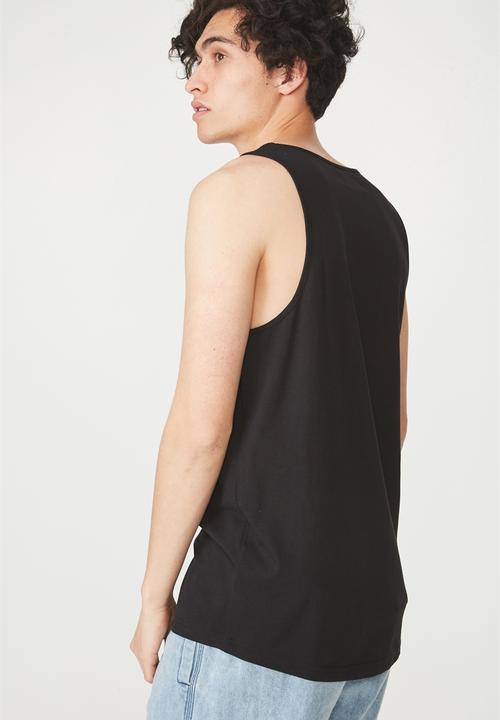 Cotton On - Tbar tank - black