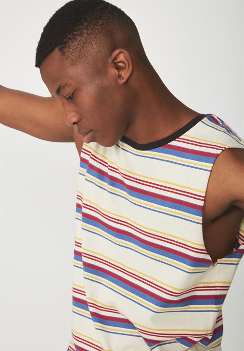 Cotton On - Tbar tank - cream 